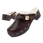 Scholl Iconic [F298121011] Clogs, braun.