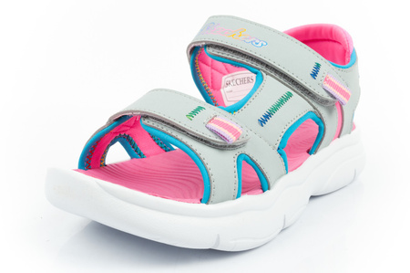 Skechers Kindersandalen [302984L/SLPK], grau.