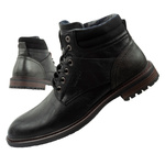 Wrangler George Herren Chelsea Boots, Elegantes, Modisches Schwarz