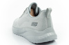 Skechers Bobs Squad Chaos Damen-Sneaker, leicht, modisch, Grau