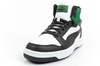 Puma Rebound v6 Herren-Sportschuhe [392326 16], Schwarz, Weiß und Grün.