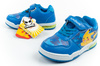 Leomil Kinder-Sportschuhe, leichte Pokémon-Sneaker mit Klettverschluss und LED-Beleuchtung (hellblau)