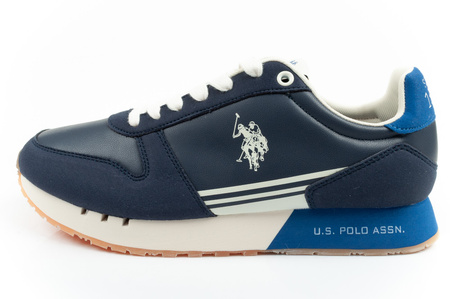 U.S. Polo Assn Sportschuhe, Herren-Sneaker, modisch, bequem, Blau