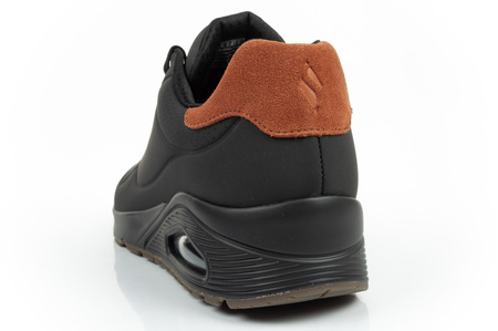 Skechers Uno Herren-Sportschuhe [183004/BBK], Schwarz.