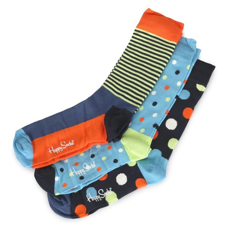 Happy Socks Baumwollsocken [SXBDO08-6502] 3ER-PACK, mehrfarbig.