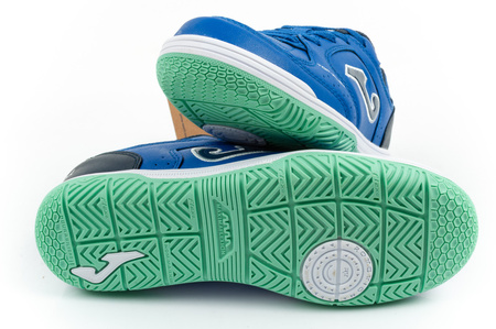 Joma Top Flex 2604 Fußballschuhe für Kinder, für die Halle, blau