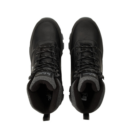 Lee Cooper Herren-Winterstiefel, Schwarz, gefüttert