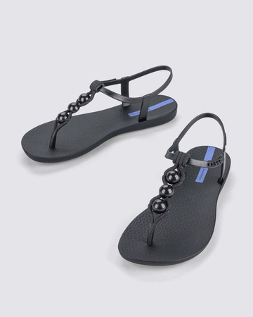 Ipanema Class Damen-Flip-Flops, modisch und bequem, Schwarz
