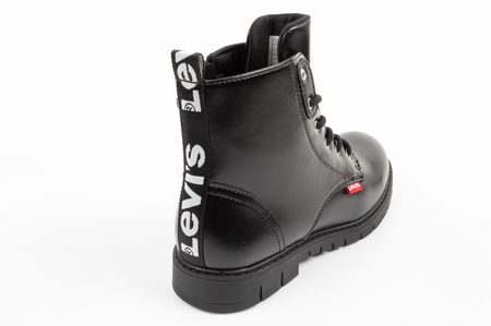Levi's Mädchen-Ankle-Boots Pasadena SE, Schwarz, mit Reißverschluss