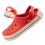 Crocs Off Court Flip Flops Sandalen Clogs rot leicht bequem modisch