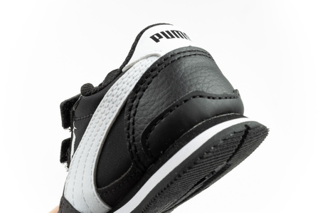 Puma ST Runner [384903 01] Kinder-Sportschuhe mit Klettverschluss, schwarz.