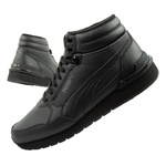 Puma ST Runner v4 Mid Herren High-Top-Sneaker, Schwarz