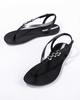 Ipanema Sandal Rio Damen-Flip-Flops, modisch und bequem, Schwarz