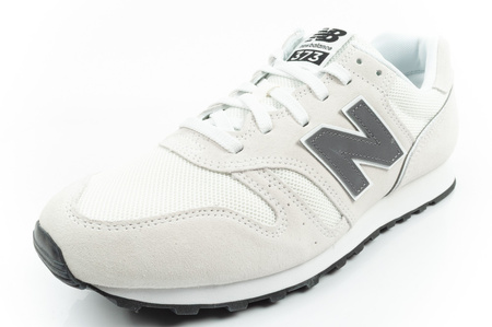 New Balance 373 Herren-Sneaker aus grauem Leder