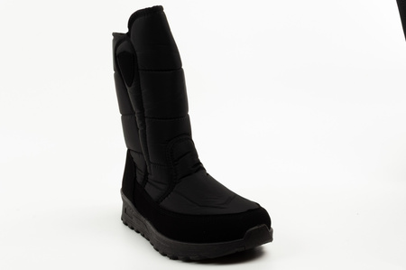 Progress Herren-Winterstiefel, modische, gefütterte Stiefel mit Klettverschluss