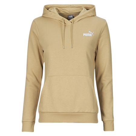 Damen Puma Ess+ Embroidery Hoodie [848332 84], beige.