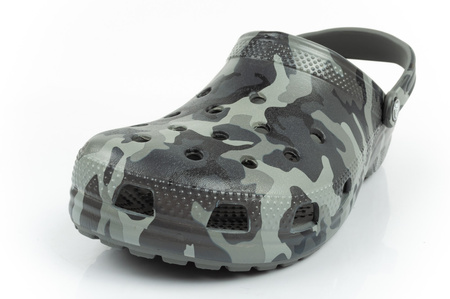 Crocs Classic Clog-Sandalen [206454-0IE], grau.
