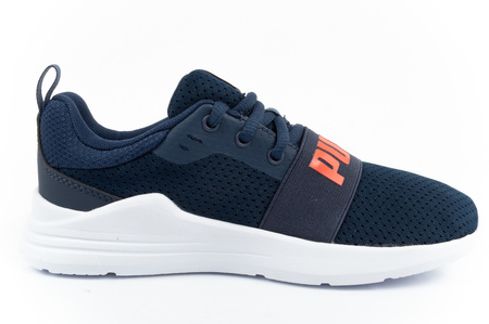 Puma Wired Run [374216 21] Kindersportschuhe, marineblau.
