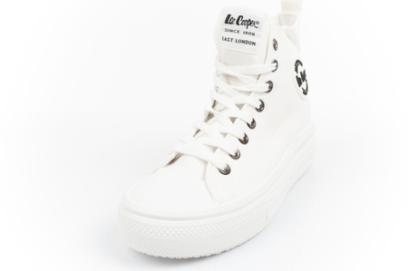 Lee Cooper Damen-High-Top-Sneaker [LCW-23-44-1627L] weiß.
