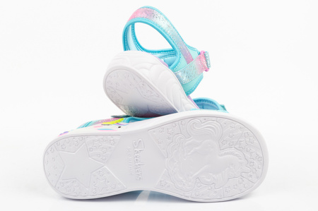 Skechers Unicorn Dreams LED-Sandalen für Mädchen