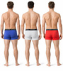 Le Coq Sportif Boxershorts Unterhosen Herren 3er-Pack rot grau marineblau
