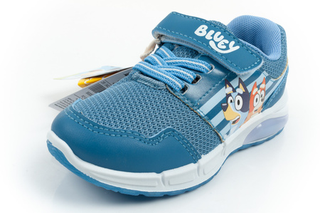 Leomil Kinder-Sneaker Bluey, leicht, mit Klettverschluss und LED-Beleuchtung, blau