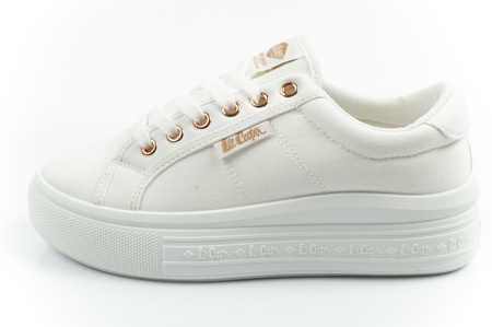 Lee Cooper Damen-Sneaker – Modisch und bequem, Weiß