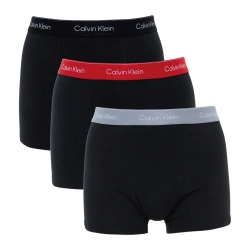 Calvin Klein Herren-Boxershorts „Relaxed“ – 3er-Pack, aus Baumwolle, in Schwarz und verschiedenen Farben