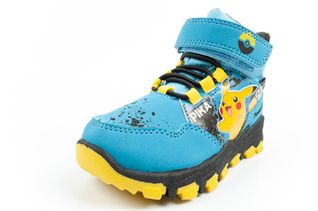 Leomil Pokemon Kinder Winterstiefeletten, isoliert, wasserdicht, blau