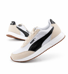 Puma R78 Lightwind Herren-Sneaker, bequem und modisch, Beige/Weiß