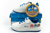 Leomil Kinder-Sneaker „Sonic“ mit Klettverschluss in Weiß