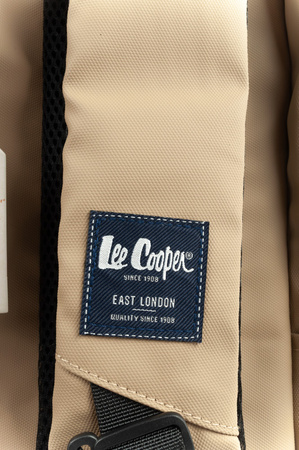 Lee Cooper Classic Urban Sports Schulrucksack in Beige, 22 l