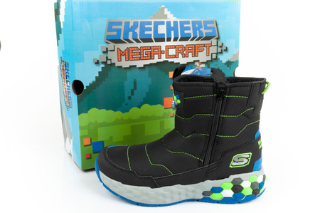 Skechers Kinder-Schneestiefel [402216L/BBLM] mehrfarbig.
