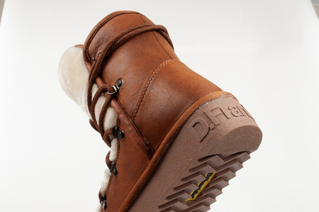 D.Franklin Damen-Winterschuhe [DFSH370005-CAME], braun.