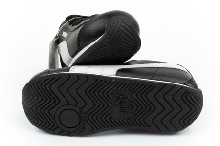 Puma Turin 3 Kindersportschuhe [384432 04] Schwarz, Weiß.