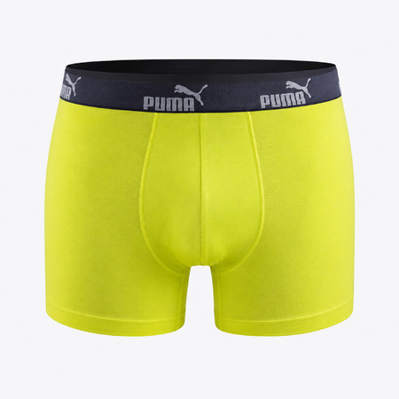 Puma Herren-Boxershorts, 6er-Pack, Schwarz, Grün, Marineblau