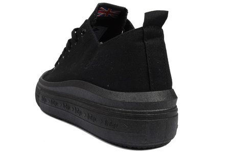 Lee Cooper Damen-Sneaker [LCW-23-44-1624L], schwarz.