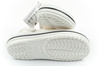 Crocs Herren-Clog-Sandalen mit Krokodilband, modisch und bequem, Weiß