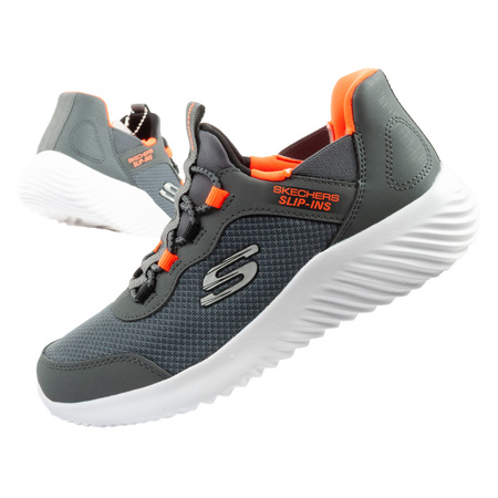 Skechers Bounder Slip-Ins Junior Sportschuhe, Grau