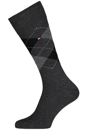 Tommy Hilfiger Herrensocken [100001495 201] 2 PACK, grau.