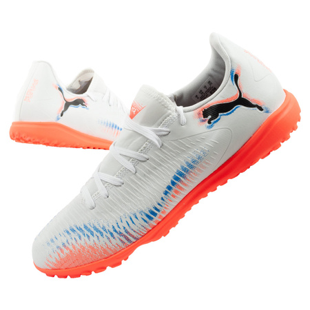 Puma Herren-Fußballschuhe Future 8 Play TT Weiß/Pink