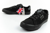 Lee Cooper Herren-Sneaker, modisch, Schwarz