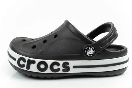 Crocs Bayaband Clog-Sandalen für Kinder, Schwarz, bequem und leicht