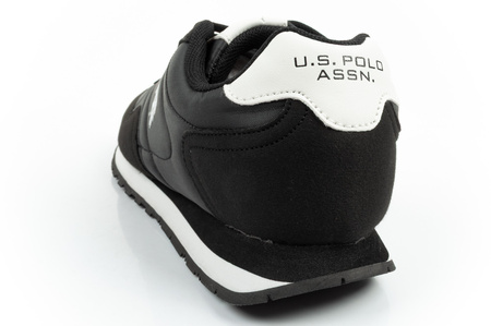 U.S. Polo Assn. Herren-Sneaker, modisch, bequem, Schwarz