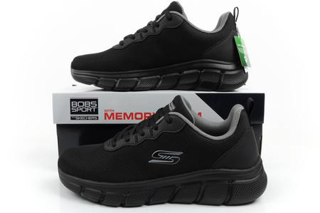 Skechers Bobs B Flex Herren-Sneaker, modisches Schwarz