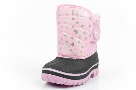 Lee Cooper Kinder-Schneestiefel [LCJ-24-44-2863], Pink und Schwarz.