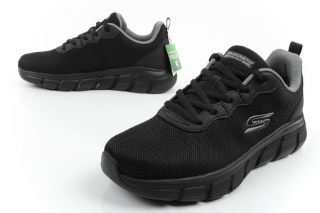 Skechers Bobs B Flex Herren-Sneaker, modisches Schwarz