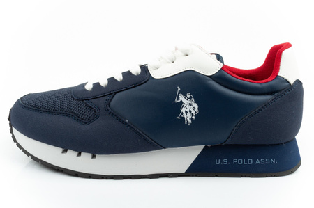 U.S. Polo Assn. Herren-Sneaker, modisch, bequem, Marineblau