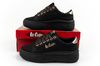 Lee Cooper Damen-Sneaker, modisches Schwarz, bequem