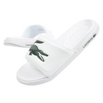 Lacoste Croco Dualiste Herren-Flip-Flops [201R5] weiß.